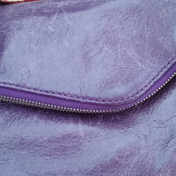 Hobo leather Wristlet/Shoulder Bag - Picture 2 of 16